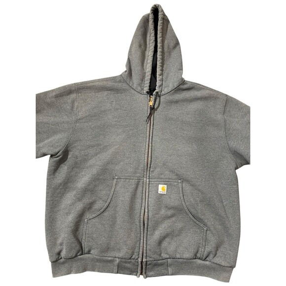 Carhartt Other - Carhartt Thermal Lined Full Zip Hoodie Sz 2XL